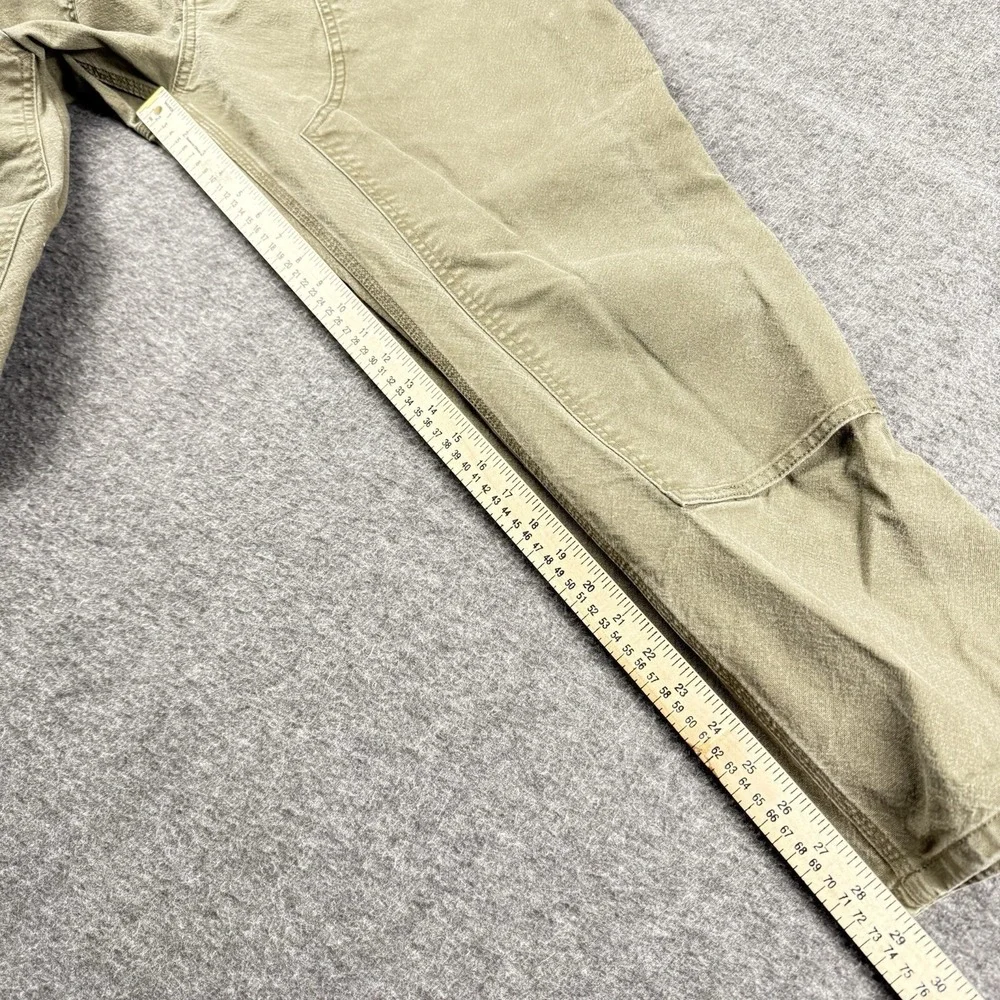 Carhartt Pants Mens 40x30 Brown Rugged Flex Relaxed Duck Canvas Double Knee Work